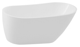 AQUALINE - TISA volně stojící vana, 150x75cm, bílá E1575