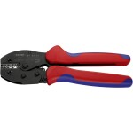 KNIPEX - kleště lisovací - 230mm - čtyřtrnové, stočené kontakty Harting; Ilme; Phoenix; Amphenol; Walther; HTS;Contact; Weidmüller 0.14-6mm², v plastovém kufříku s pěnovou vložkou (975265)