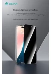 Devia Van Series Privacy černá / Ochranné sklo / Privacy filtr / Apple iPhone 16 / iPhone 15 (6942297115569)