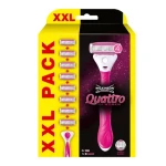 Wilkinson Quattro for Women holící strojek + 8 náhradních hlavic (WDS031)