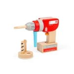 Bigjigs Toys Dřevěná vrtačka