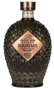 Saigon Baigur Dry Gin 43,0% 0,7 l (holá láhev)