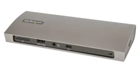 StarTech Thunderbolt 4 Dock 96W / Dokovací stanice / 3x Thunderbolt 4 / 3x USB-A 3.2 Gen2 / RJ-45 / čtečka karet (TB4CDOCKUE)