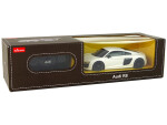 Mamido Auto na dálkové ovládání R/C Audi R8 Rastar 1:24 bílé