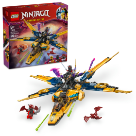 LEGO LEGO® NINJAGO® 71833 Ras, Arin a superbouřkové letadlo