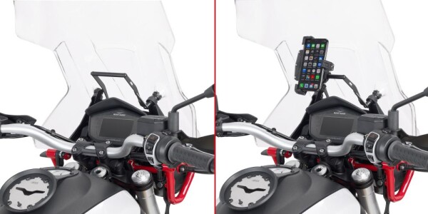 Fb8203 držák navigace do kapotáže pro Moto Guzzi V85 TT (19-23)