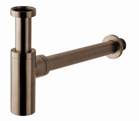 PAFFONI - Light Exclusive Edition Umyvadlový sifon, kartáčovaný černý nikl ZACC240NKNSP