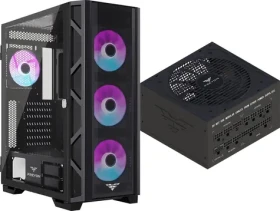 PREYON Nest Meshy+ (PRENMP04B) + EAGLE POWER GOLD 750W / Skříň s zdrojem / ATX / 750W / 80 Plus Gold