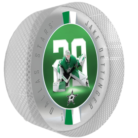 Mustang Puk Dallas Stars NHL Crystal Breakout - Jake Oettinger