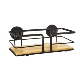 AWD Interior - Drátěná police černá, bambus AWD02081937 AWD02081937