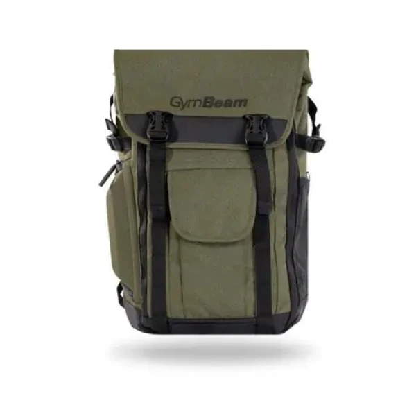 Batoh Adventure Military Green - GymBeam (zelená) (38167-1-militarygreen)