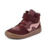 Dívčí celoroční kotníkové barefoot boty TEX GO BORDEAUX Froddo G3110265-20 - 28