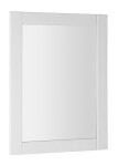 AQUALINE - FAVOLO zrcadlo v rámu 60x80cm, bílá mat FV060