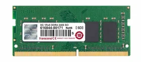 Transcend 8GB 2400MHz / SODIMM / DDR4 / CL17 / 1.2V /1Rx8 (TS1GSH64V4B)