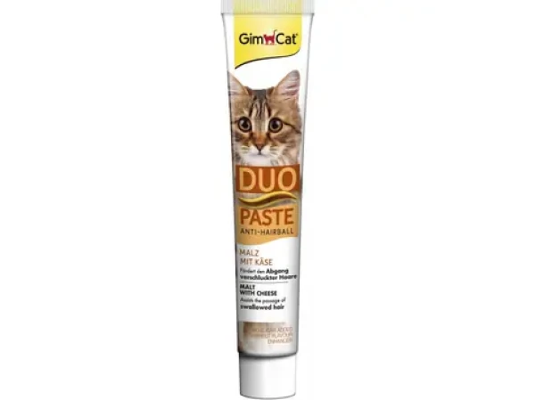 Gimborn GimCat Anti-hairball Duo pasta se sýrem a maltozou 50 g / Pasta pro kočky (4002064417240)