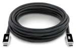 OWC Thunderbolt 4 (4,5 m) černá / Kabel / USB4 / optický aktivní / 40 Gb/s / USB-C (OWCCBLUS4A04.5M)
