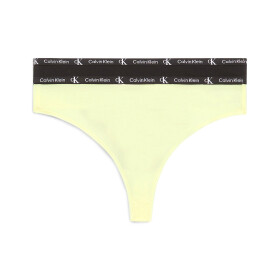 Dámská tanga 1996 2Pack QD3990E-BP5 - Calvin Klein S