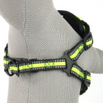 Walk postroj pro psa s vodítkem | 37 – 75 cm Barva: Žlutá, Obvod hrudníku: 37 - 53 cm
