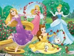 Trefl - Puzzle - Disney princezny: Být princeznou
