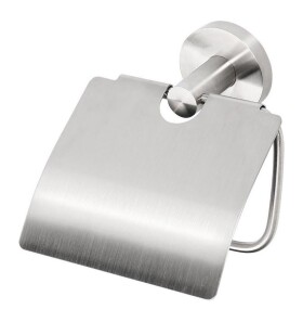 SAPHO - X-STEEL držák toaletního papíru s krytem, nerez mat XS701