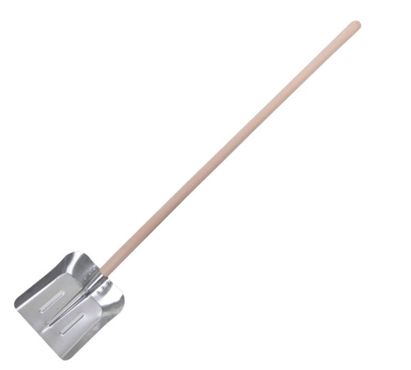 Lopata hliníková, stájová (26cm), 1,6mm, s násadou