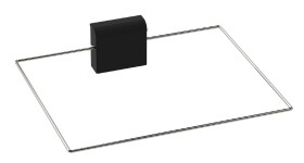 Bezpečnostní čidlo/ohrádka nad kamna, HARVIA heater-check, hranatý, 500x500mm CSFE-500500L