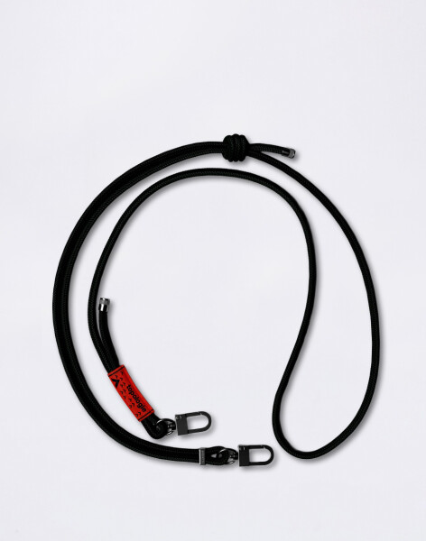 Topologie 6.0mm Rope Strap Black Solid