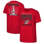 Fanatics Dětské tričko Carolina Hurricanes NHL 2026 Stanley Cup Champions Signature Roster Velikost: Dětské M (140 - 146)