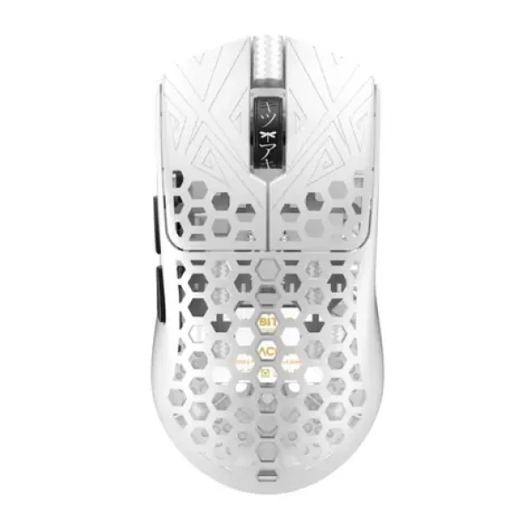 Arbiter Studio TENKO AKITSU MEDIUM bílá / herní bezdrátová myš / optická / 30000 DPI / 5 tlačítek / 2.4GHz / USB-C (AR-25-AKITSUM-WH)