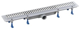 Bruckner - Podlahový žlab s nerezovým roštem, L-710, DN50 700.157.2