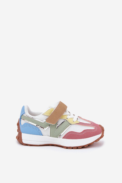 Dětské sneakersy na suchý zip multikolor Tezzu 32