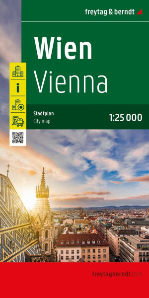 Vídeň 1:25 000 / mapa města