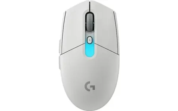 Logitech G305 X Superlight bílá / Bezdrátová herní myš / 2.4 GHz (910-007748)