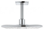 GROHE - Rainshower SmartActive Cube Hlavová sprcha 310, sprchové rameno 14 cm, 2 proudy, měsíční bílá 26481LS0