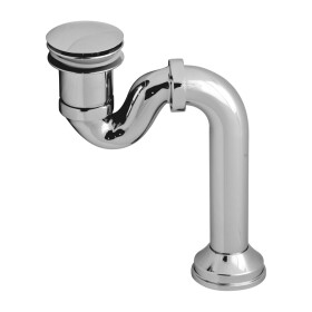 OMNIRES - ozdobný sifon vanového odpadu chrom /CR/ SYOM-W10CR