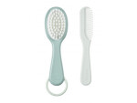 Beaba Baby Brush and Comb Green Blue dětský hřeben a kartáč na vlásky od 0 měs