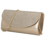 Módní dámské psaníčko Michelle Moon Dariss, zlaté