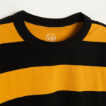 Bavlněné tričko s dlouhým rukávem- žluté - 122 YELLOW