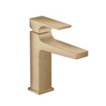 HANSGROHE - Metropol Umyvadlová baterie s výpustí Push-Open, kartáčovaný bronz 32507140