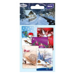 Jmenovky na dárky vánoční 10ks