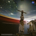 Nástěnný poznámkový kalendář 2026 NOTIQUE - NASA, 30 x 30 cm