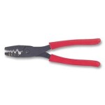 Knipex 97 52 05 Lisovací kleště i pro dvouruční ovládání 250mm / 0.5 - 6.0mm2 / AWG 20-10 / Hnízd: 3 (97 52 05)