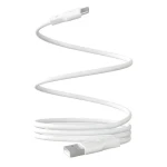 Puro Magnetic bílá / Magnetický kabel / USB-A - USB-C / 10 W / 1 m