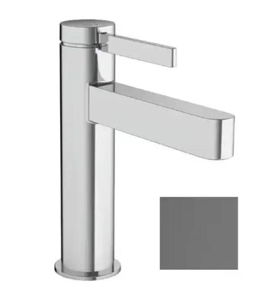 Hansgrohe - Umyvadlová baterie, s výpustí, CoolStart, EcoSmart, kartáčovaný černý chrom (76025340)