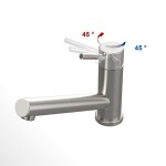 Dřezová baterie Villeroy & Boch Como Shower, 92520005, antracit 92520005