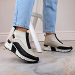 Rieker W RKR608 béžová kotníčková obuv 38