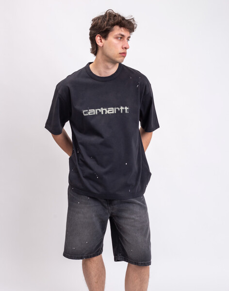 Tričko Carhartt WIP S/S Painter T-Shirt Black destroy wash