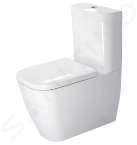 DURAVIT - Happy D.2 WC kombi mísa, Vario odpad, s HygieneGlaze, bílá 2134092000