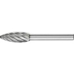 PFERD 21214183 frézovací kolík tvrdokov Špičatý kužel Délka 41 mm Vnější Ø 3 mm Pracovní délka 11 mm Ø hřídele 3 mm 1 ks