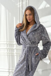 L&L 2551 Amira Long S-2XL dámský župan bílá L